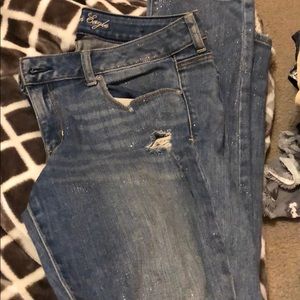 American Eagle light jeans
